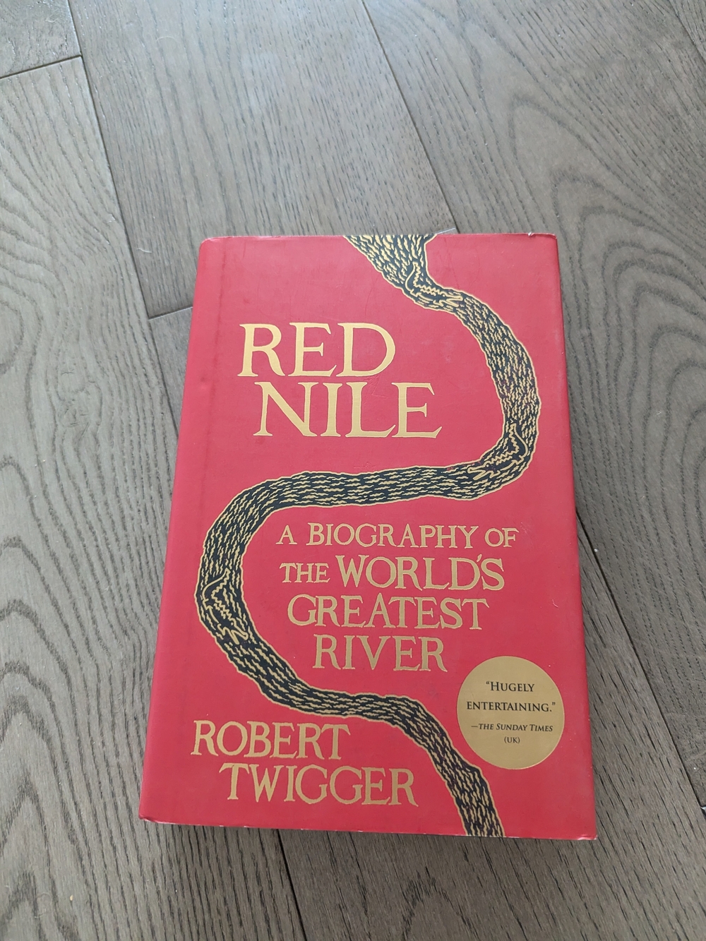 Red Nile Red Hardcover Book by Robert Twigger